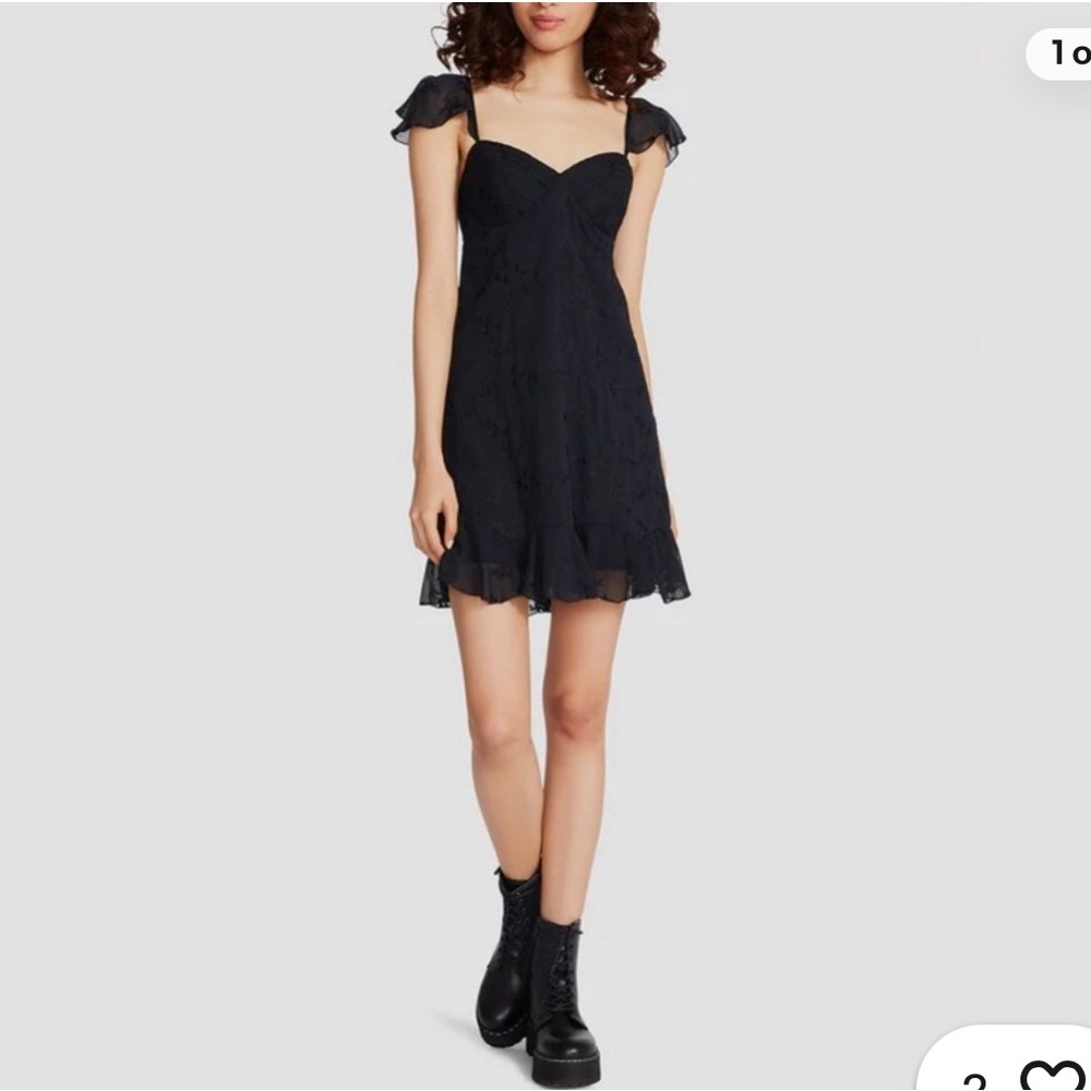Betsey Johnson Black Mini Dress